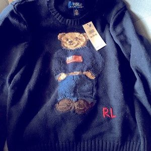 Polo Bear Cotton Sweater